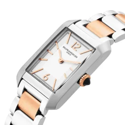 Baume & Mercier Hampton 35mm Stainless Steel and Rose Gold Plated Ladies Watch