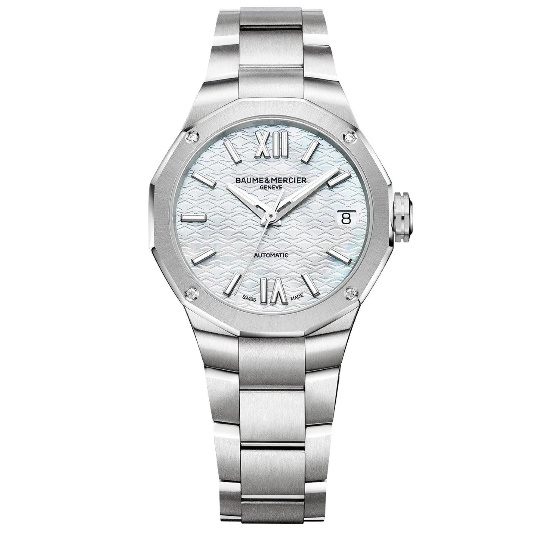 Baume & Mercier Riviera 33mm Mother of Pearl Diamond Automatic Ladies Watch