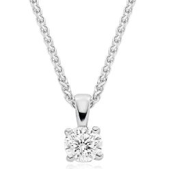 Beaverbrooks Beyond Brilliance 18ct White Gold Diamond Pendant
