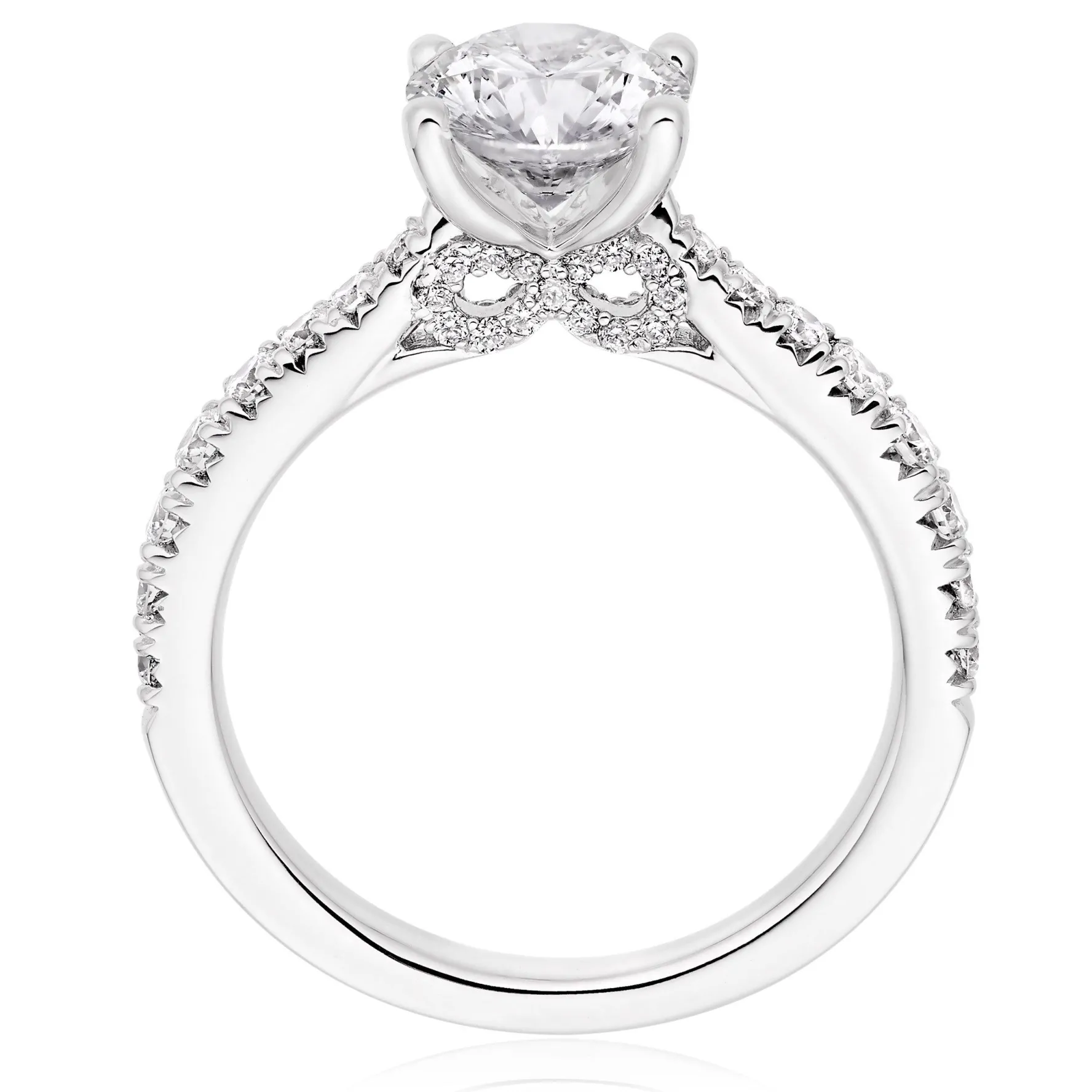 Beaverbrooks Beyond Brilliance 18ct White Gold Diamond Solitaire Ring