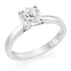 Beaverbrooks Beyond Brilliance 18ct White Gold Diamond Solitaire Ring