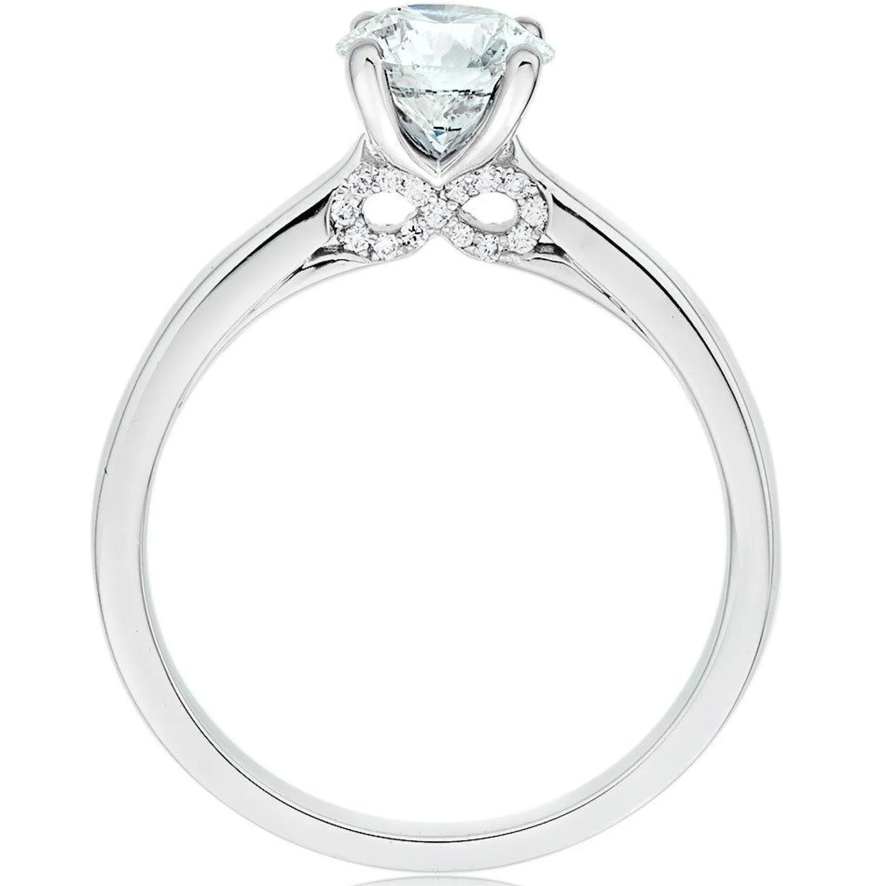Beaverbrooks Beyond Brilliance 18ct White Gold Diamond Solitaire Ring