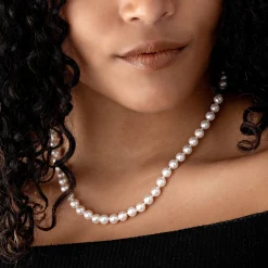 Beaverbrooks 18ct Gold Akoya Pearl Necklace