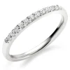 Beaverbrooks 18ct White Gold Diamond 1.5mm Wedding Ring