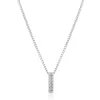 Beaverbrooks 9ct White Gold Diamond Initial I Pendant