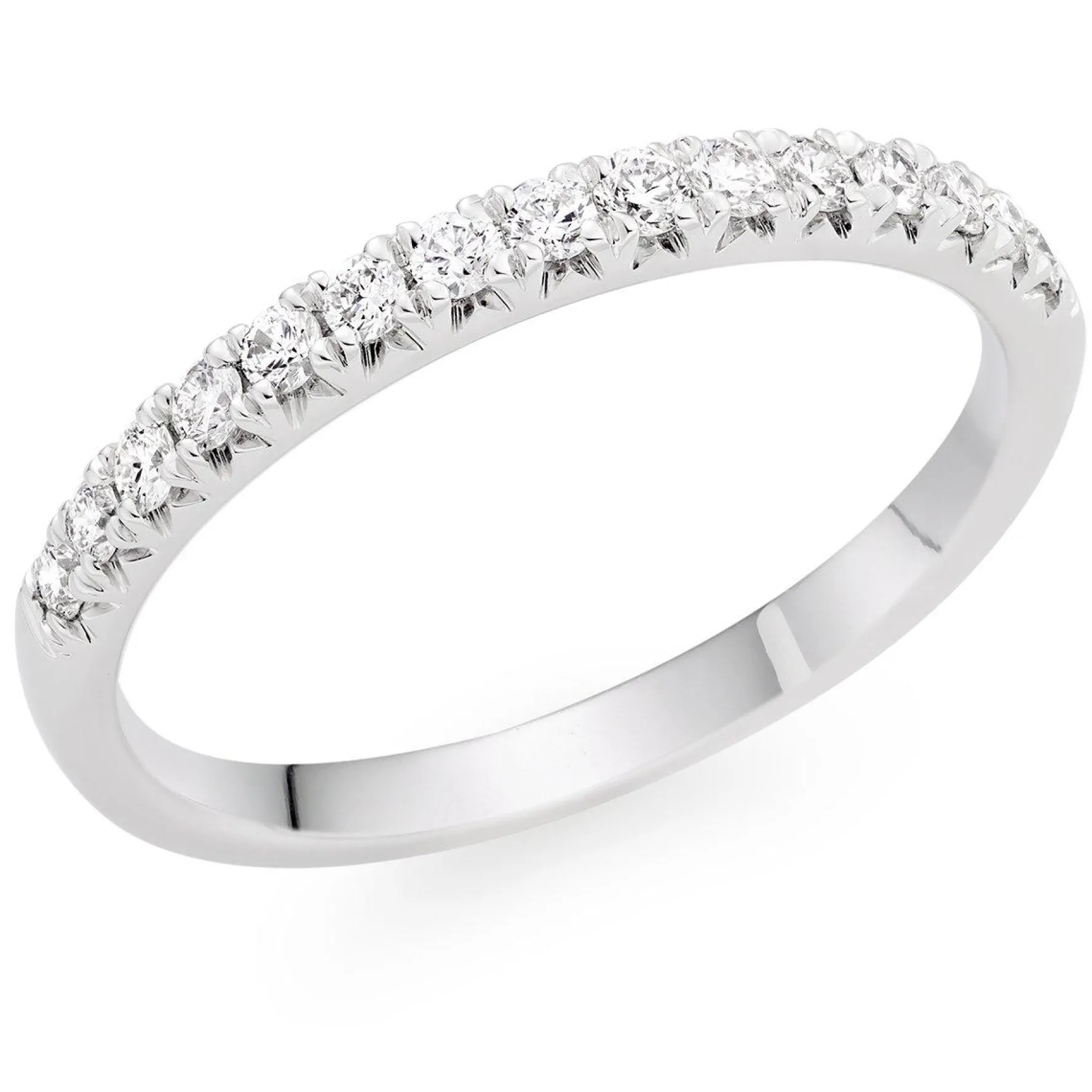 Beaverbrooks 9ct White Gold Diamond Ring