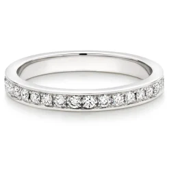 Beaverbrooks 18ct White Gold Diamond 2.5mm Eternity Ring