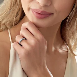 Beaverbrooks 9ct White Gold Diamond Three Stone Ring