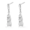 Beaverbrooks 9ct White Gold Diamond Earrings
