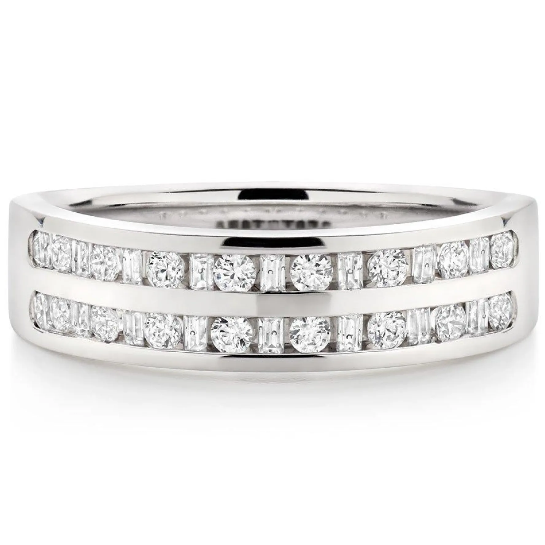 Beaverbrooks 18ct White Gold Diamond 5.5mm Eternity Ring