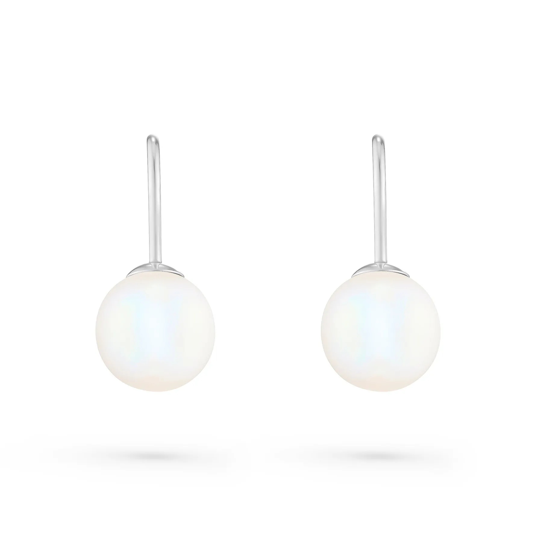 Beaverbrooks 9ct White Gold Freshwater Cultured Pearl Earrings
