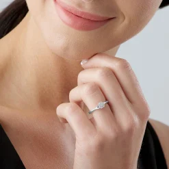 Beaverbrooks 9ct White Gold Diamond Cluster Ring