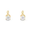 Beaverbrooks 9ct Yellow Gold Cubic Zirconia Stud Earrings