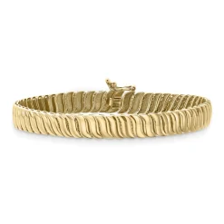 Beaverbrooks 9ct Yellow Gold Bracelet