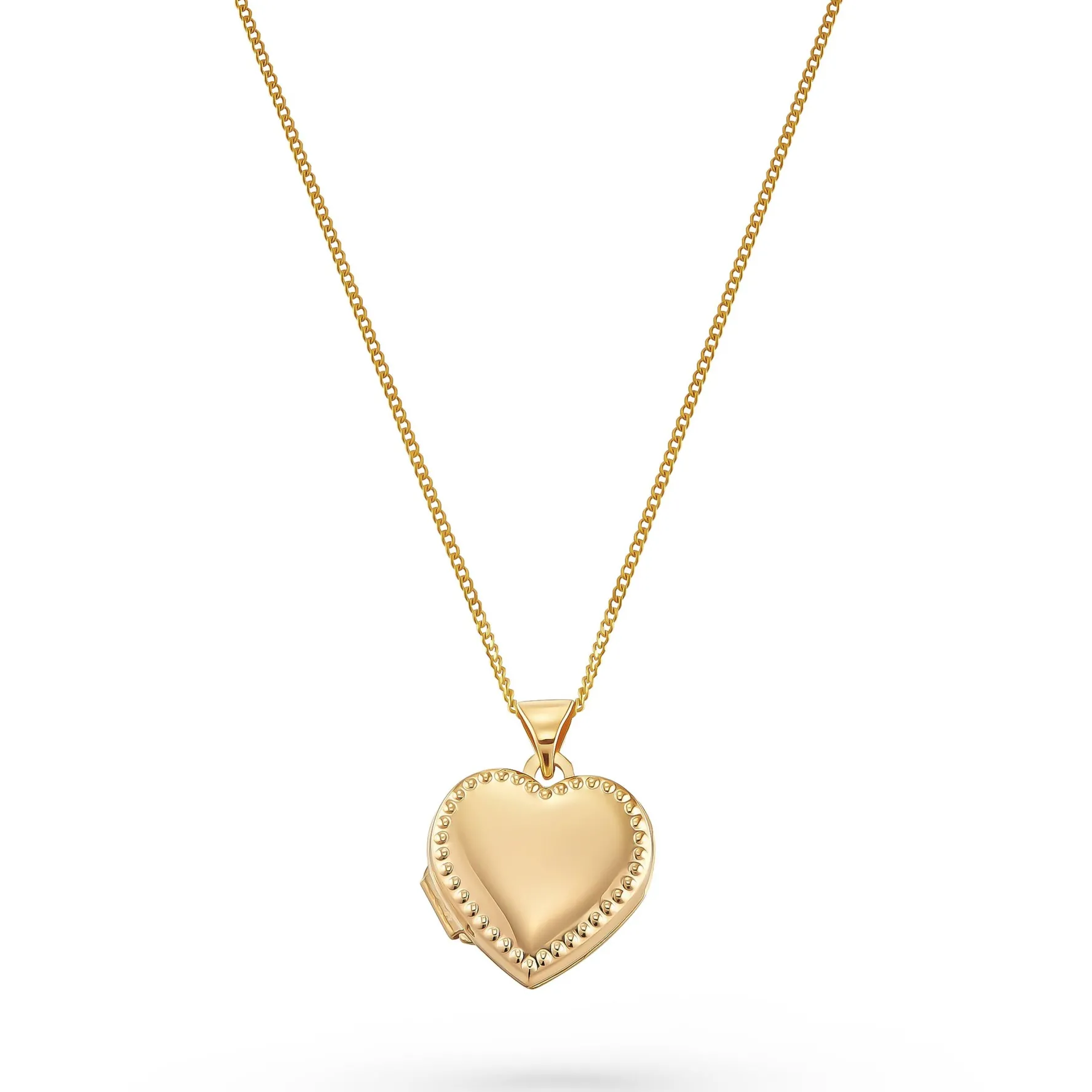 Beaverbrooks 9ct Yellow Gold Heart Locket