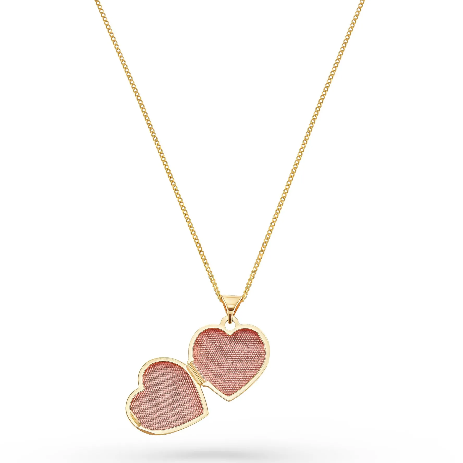 Beaverbrooks 9ct Yellow Gold Heart Locket