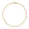 Beaverbrooks 9ct Yellow Gold Fancy Pyramid Bracelet