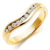 Beaverbrooks 18ct Yellow Gold Diamond 3mm Wedding Ring