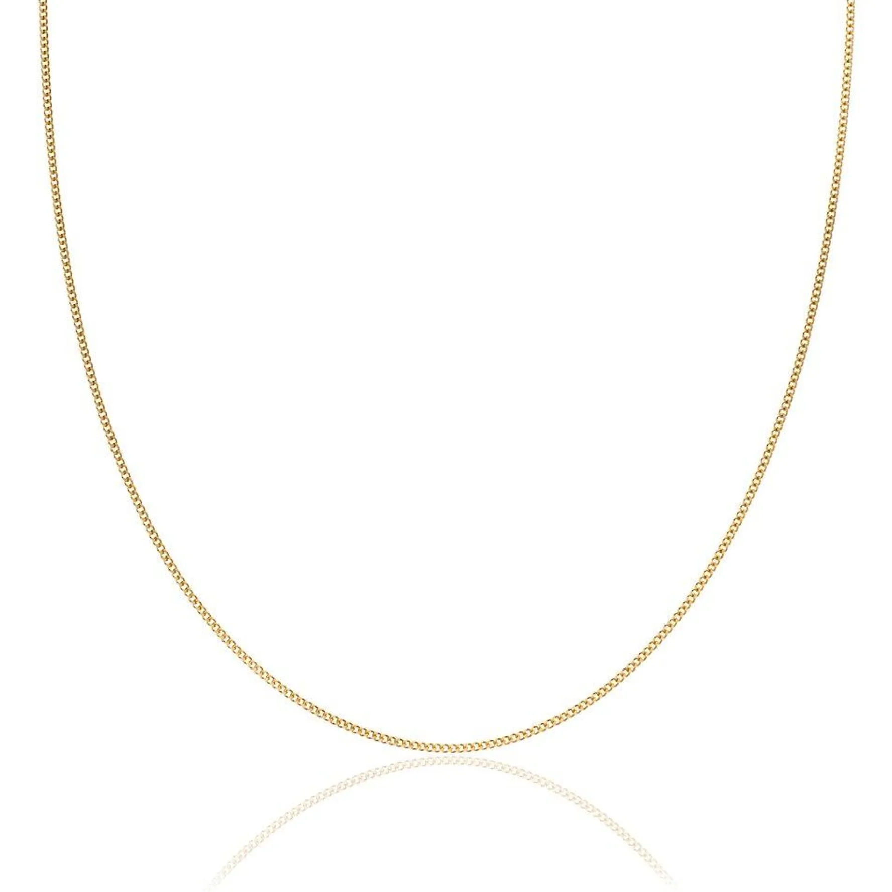 Beaverbrooks 18ct Yellow Gold Curb Chain