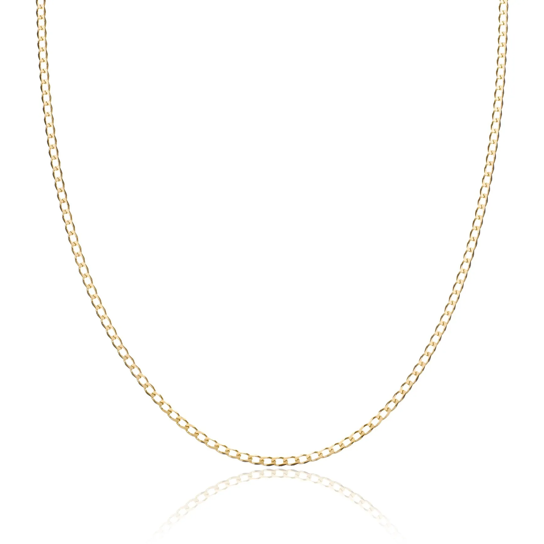 Beaverbrooks 9ct Yellow Gold Curb Chain