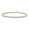 Beaverbrooks 9ct Yellow Gold Diamond Tennis Bracelet