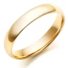 Beaverbrooks 9ct Yellow Gold 4mm Men's Wedding Ring