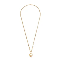 Beaverbrooks 9ct Yellow Gold Heart Pendant