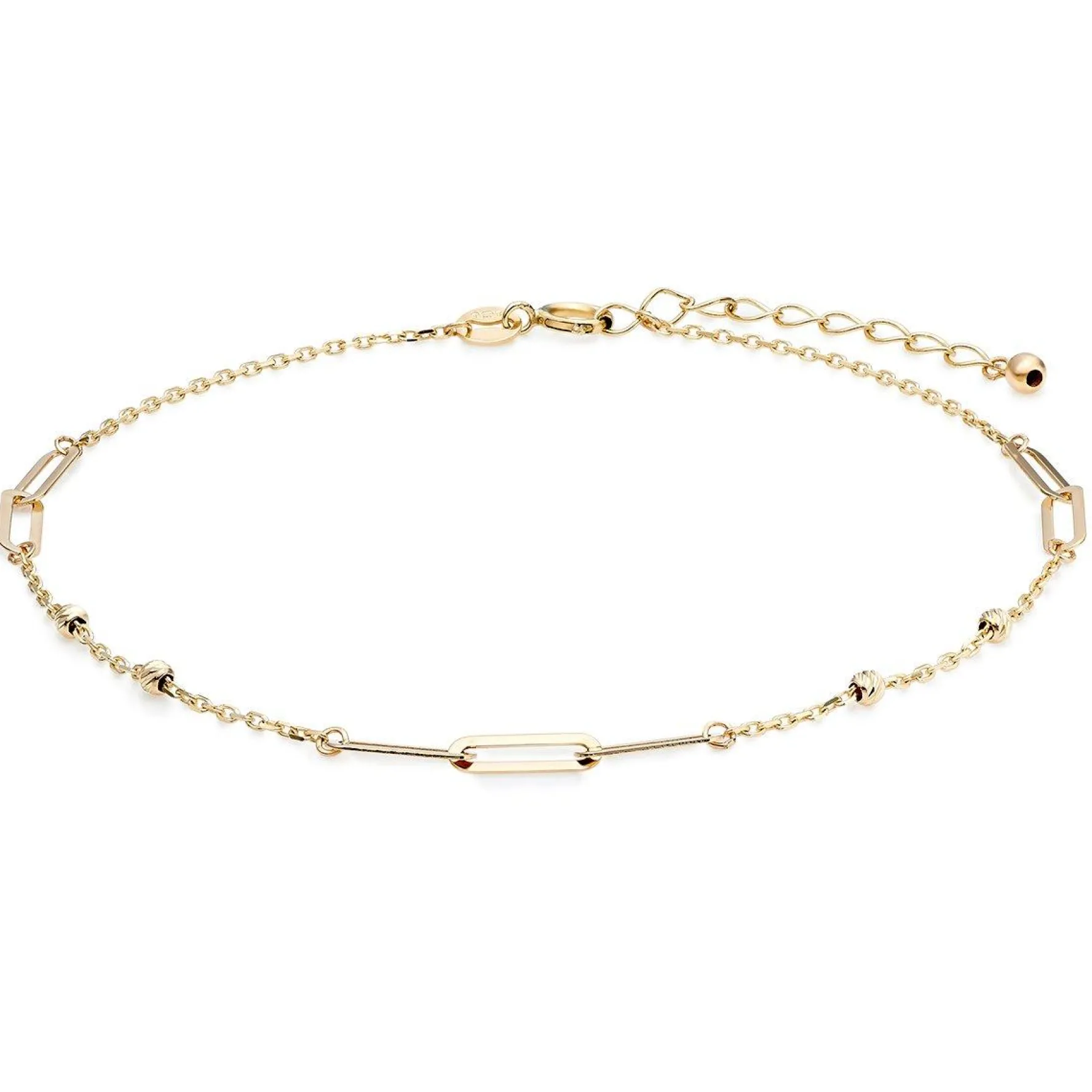 Beaverbrooks 9ct Yellow Gold Ladies Bracelet