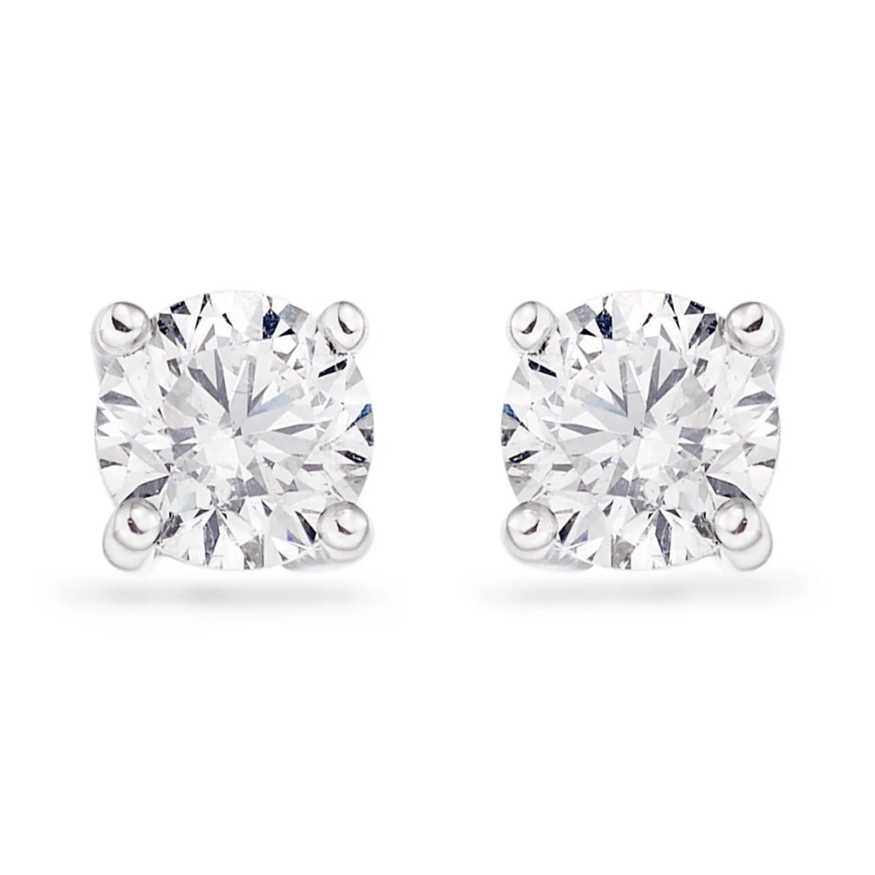 Beaverbrooks 18ct Yellow Gold Diamond Stud Earrings