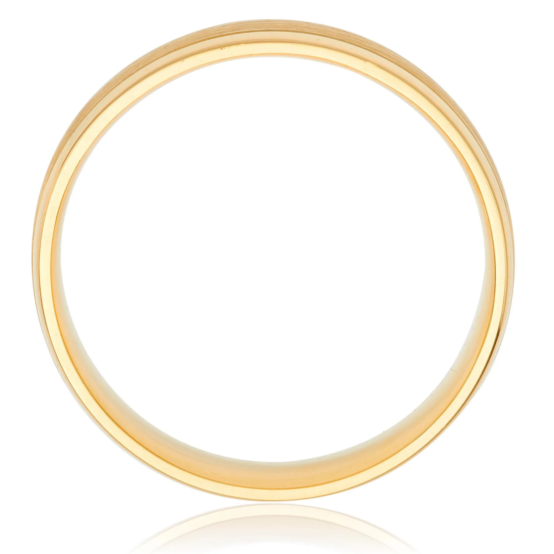 Beaverbrooks 18ct Yellow Gold 6mm Men’s Wedding Ring