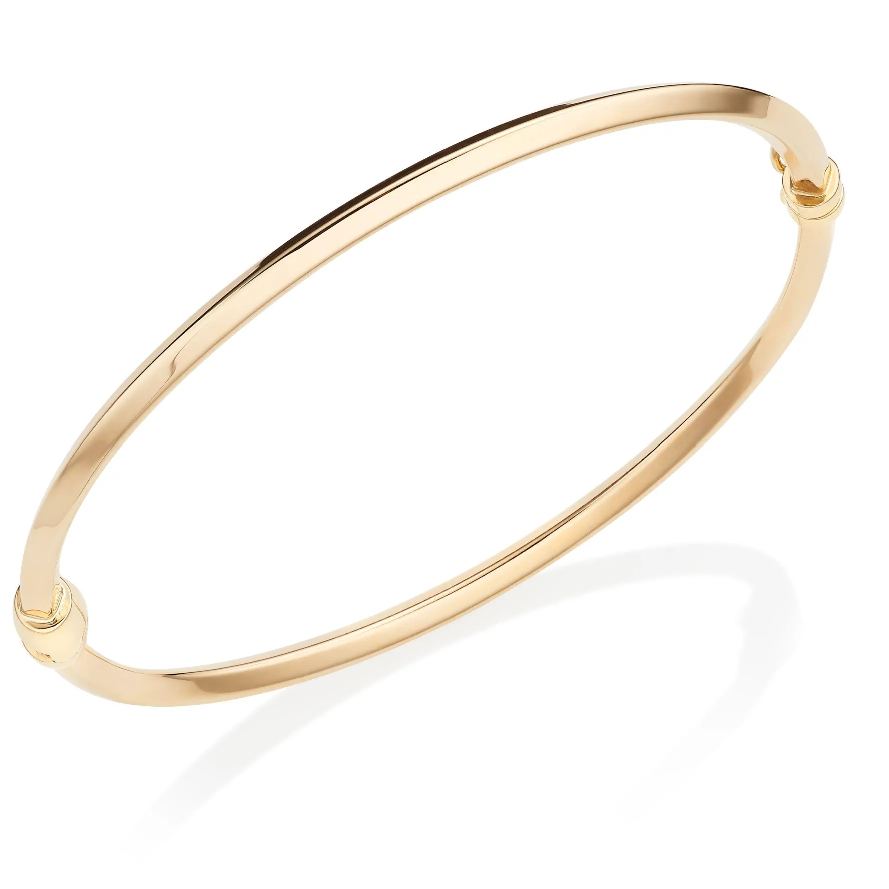 Beaverbrooks 9ct Yellow Gold Bangle