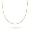 Beaverbrooks 18ct Yellow Gold Plated Silver Trace Chain Necklace