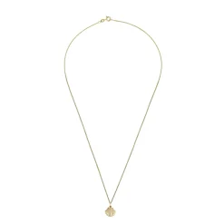 Beaverbrooks 9ct Yellow Gold Shell Locket Pendant
