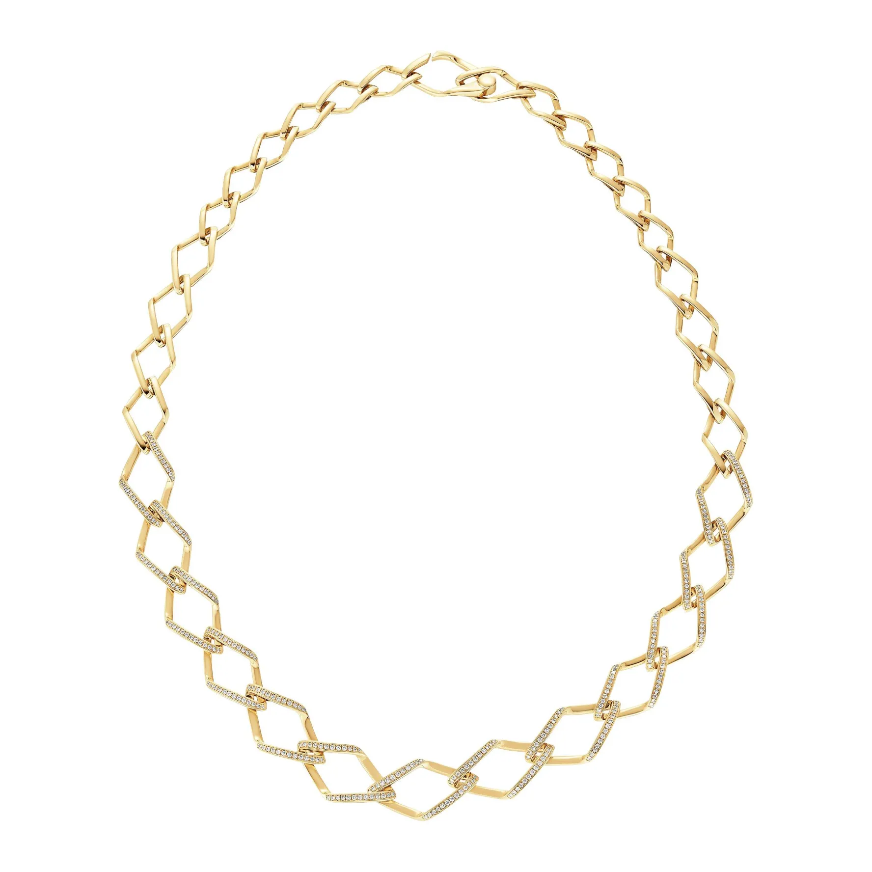 Beaverbrooks 18ct Yellow Gold Diamond Necklace