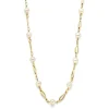 Beaverbrooks 9ct Yellow Gold Freshwater Cultured Pearl Necklace