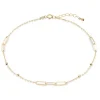 Beaverbrooks 9ct Yellow Gold Link Anklet