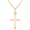 Beaverbrooks 9ct Yellow Gold Cross Pendant