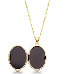 Beaverbrooks 9ct Yellow Gold Tree Locket