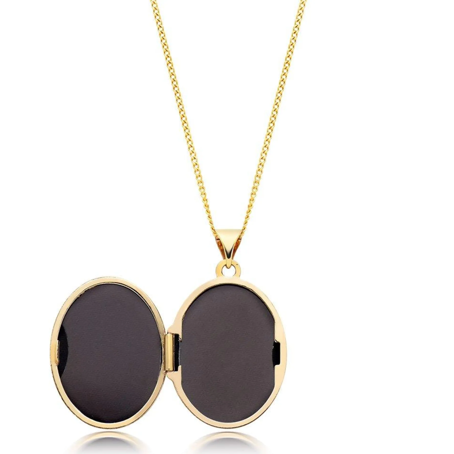 Beaverbrooks 9ct Yellow Gold Tree Locket