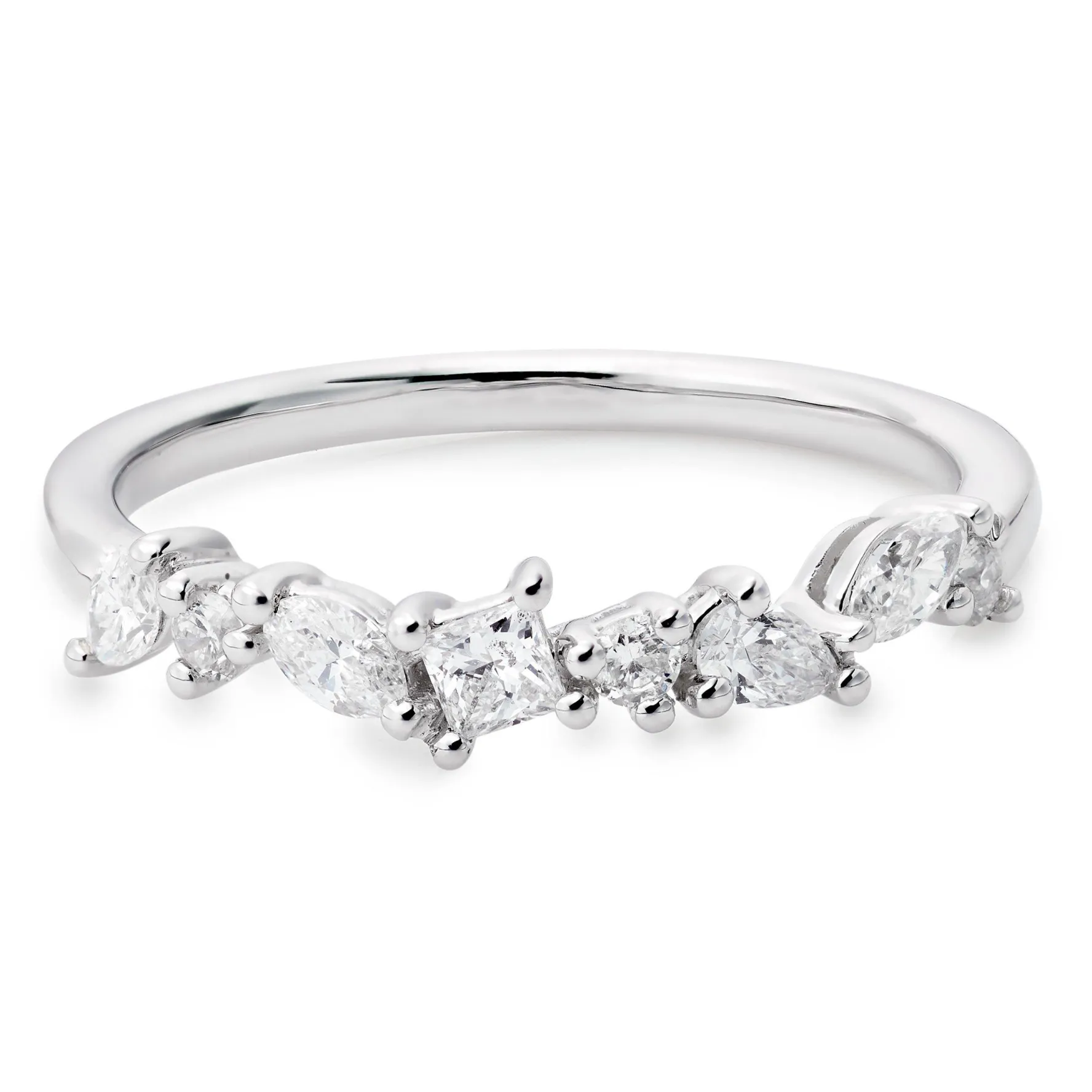 Beaverbrooks Essence 9ct White Gold Diamond Ring