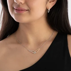 Beaverbrooks Essence 9ct Yellow Gold Diamond Drop Earrings