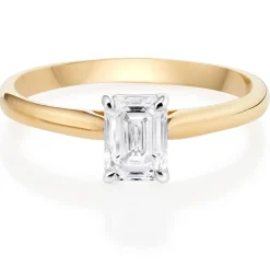 Beaverbrooks Once 18ct Yellow Gold Diamond Solitaire Ring