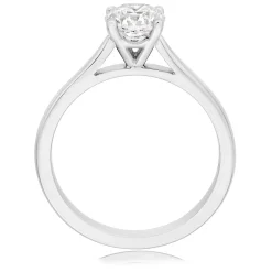 Beaverbrooks Once Platinum Diamond Solitaire Ring