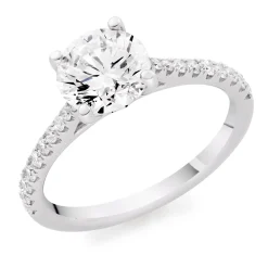 Beaverbrooks Once Platinum Diamond Ring