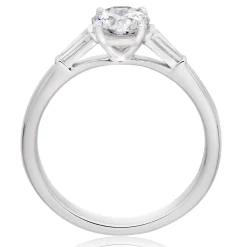 Beaverbrooks Once Platinum Diamond Three Stone Ring