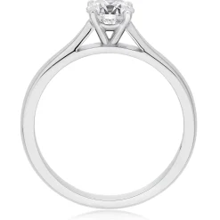 Beaverbrooks Once Platinum Diamond Solitaire Ring