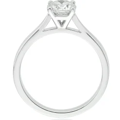 Beaverbrooks Once Platinum Diamond Solitaire Engagement Ring