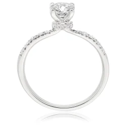 Beaverbrooks Once Platinum Diamond Solitaire Ring