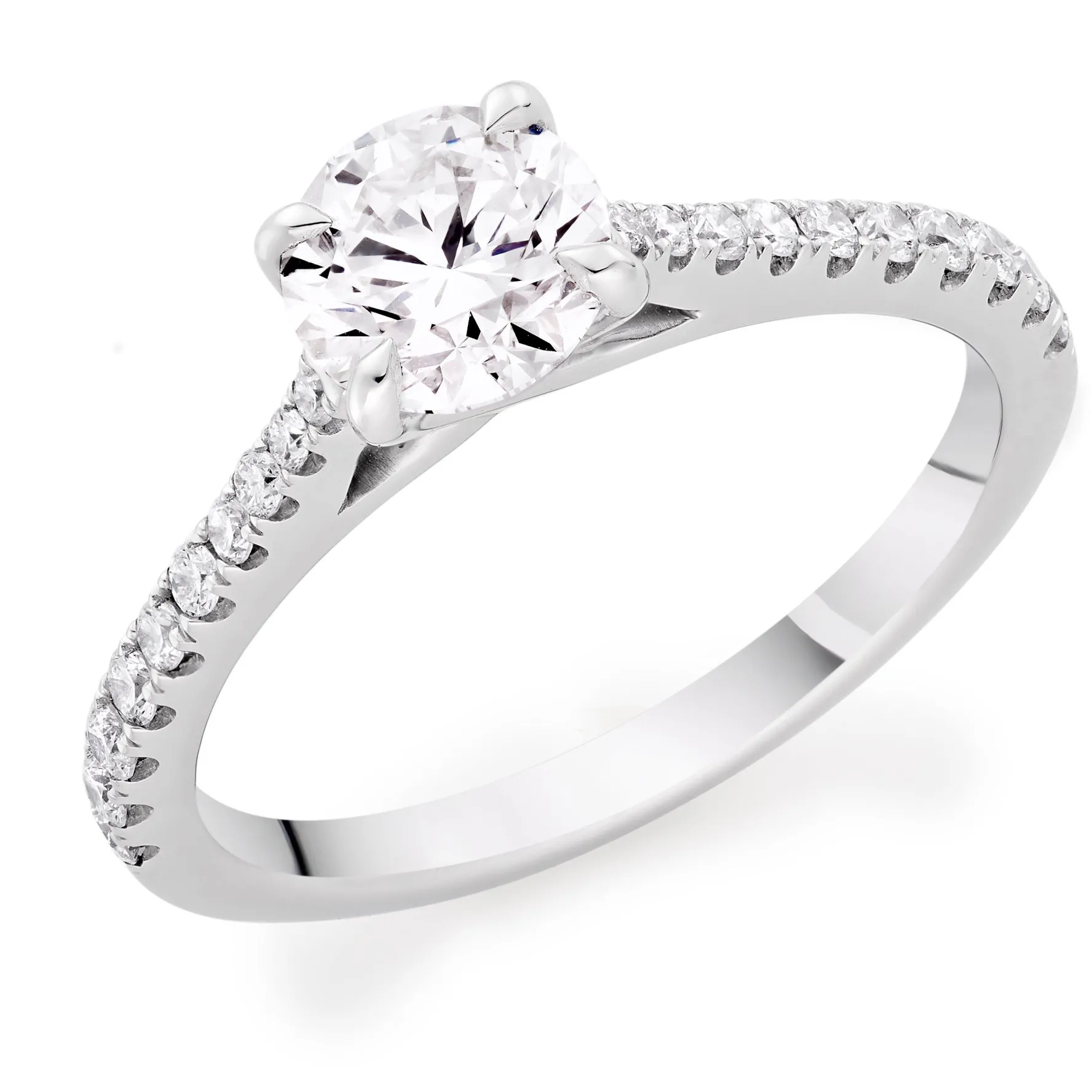 Beaverbrooks Once Platinum Diamond Ring