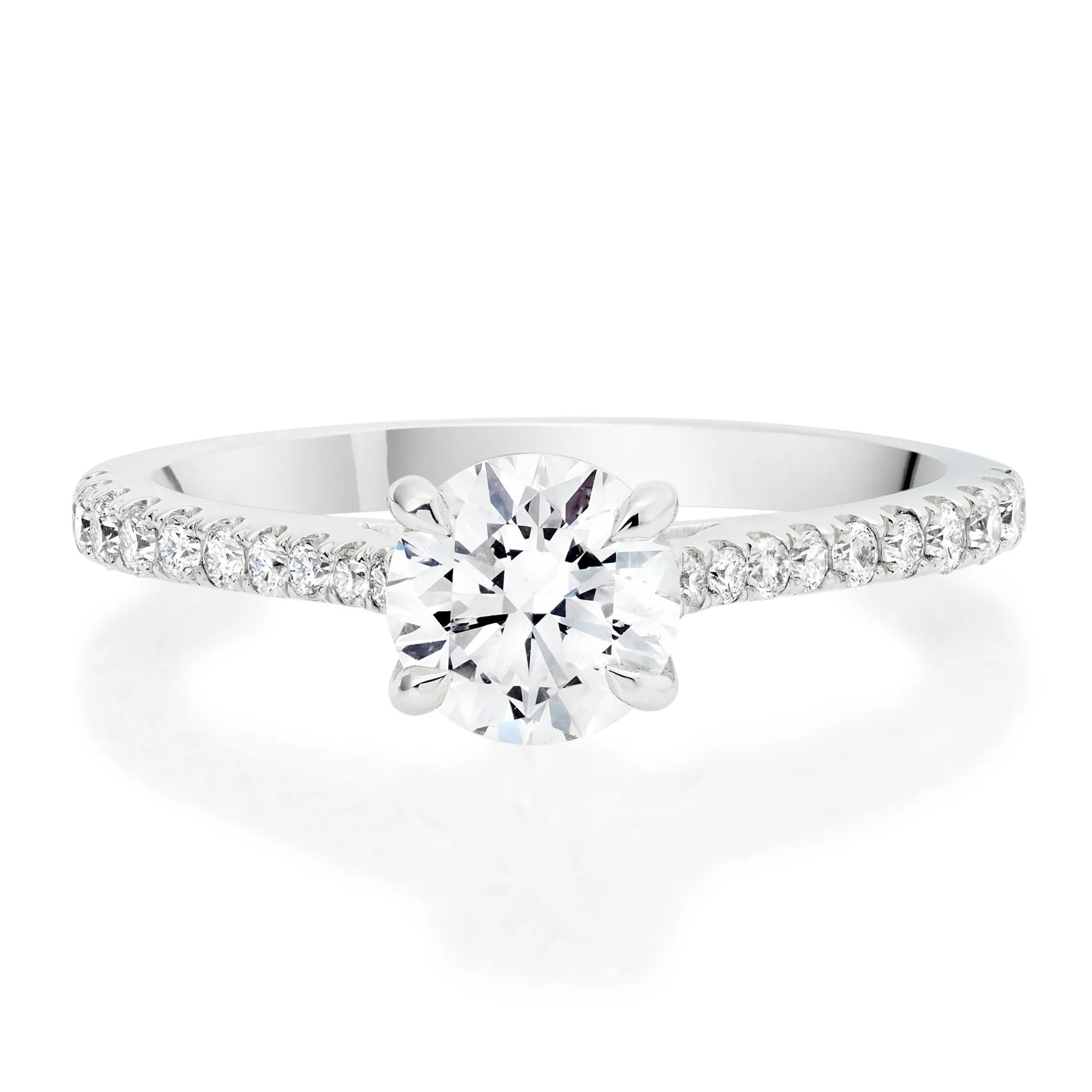 Beaverbrooks Once Platinum Diamond Ring